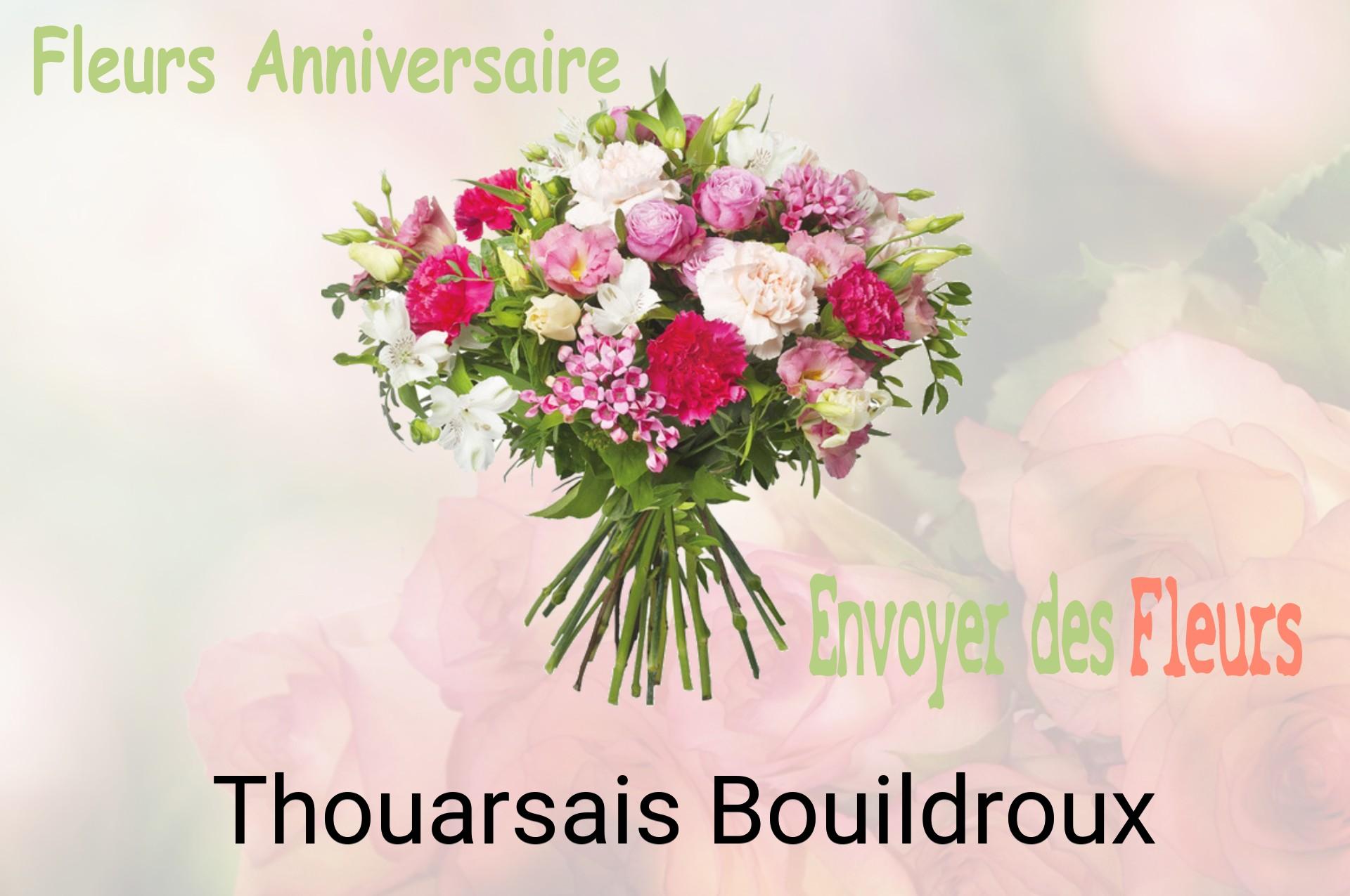 Bouquet de fleurs d’anniversaire livré à Thouarsais-Bouildroux