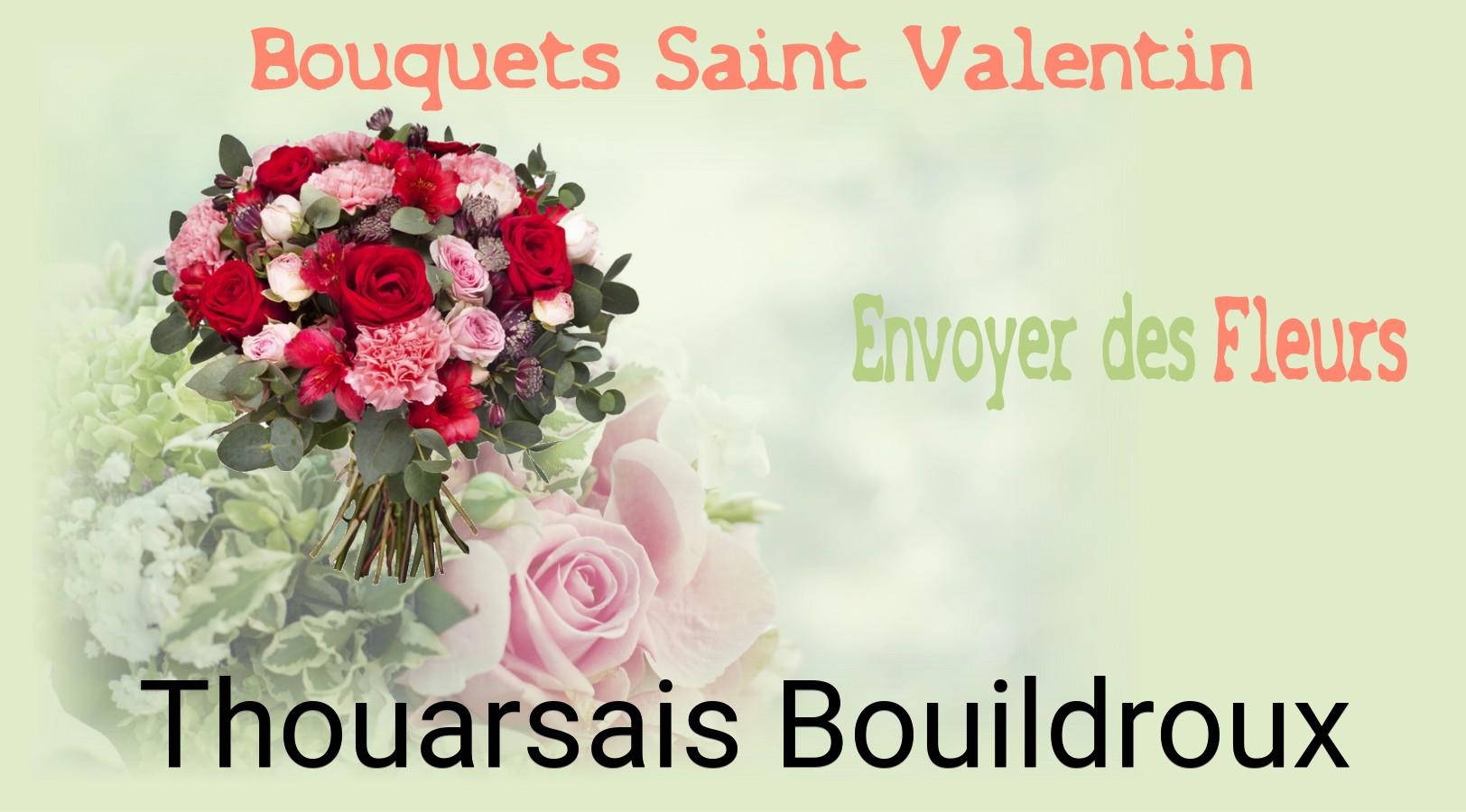 Roses de Saint-Valentin livrées à Thouarsais-Bouildroux